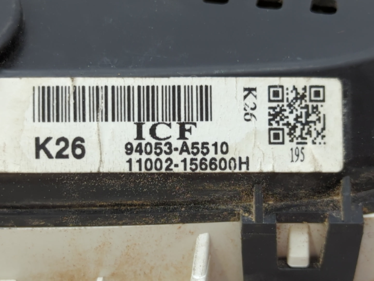 2013 Hyundai Elantra Instrument Cluster Speedometer Gauges P/N:94053-A5510 Fits OEM Used Auto Parts - Oemusedautoparts1.com
