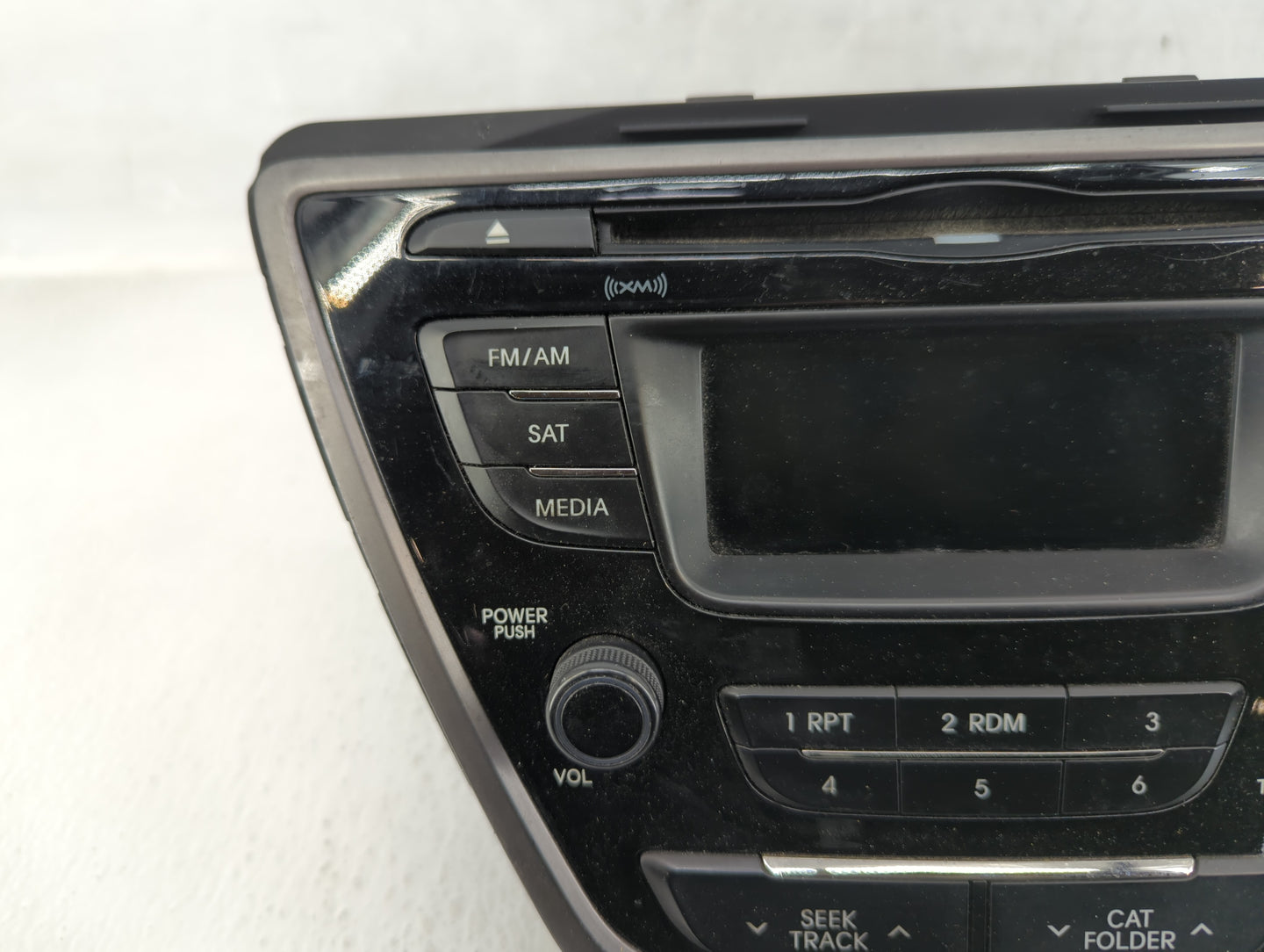 2013 Hyundai Elantra Radio AM FM Cd Player Receiver Replacement P/N:96170-3X165RA5 Fits OEM Used Auto Parts - Oemusedautopar