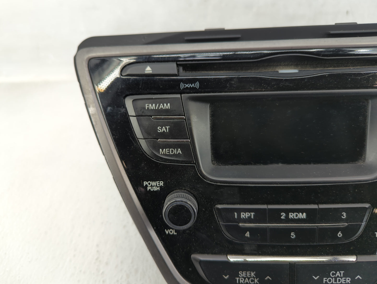 2013 Hyundai Elantra Radio AM FM Cd Player Receiver Replacement P/N:96170-3X165RA5 Fits OEM Used Auto Parts - Oemusedautopar