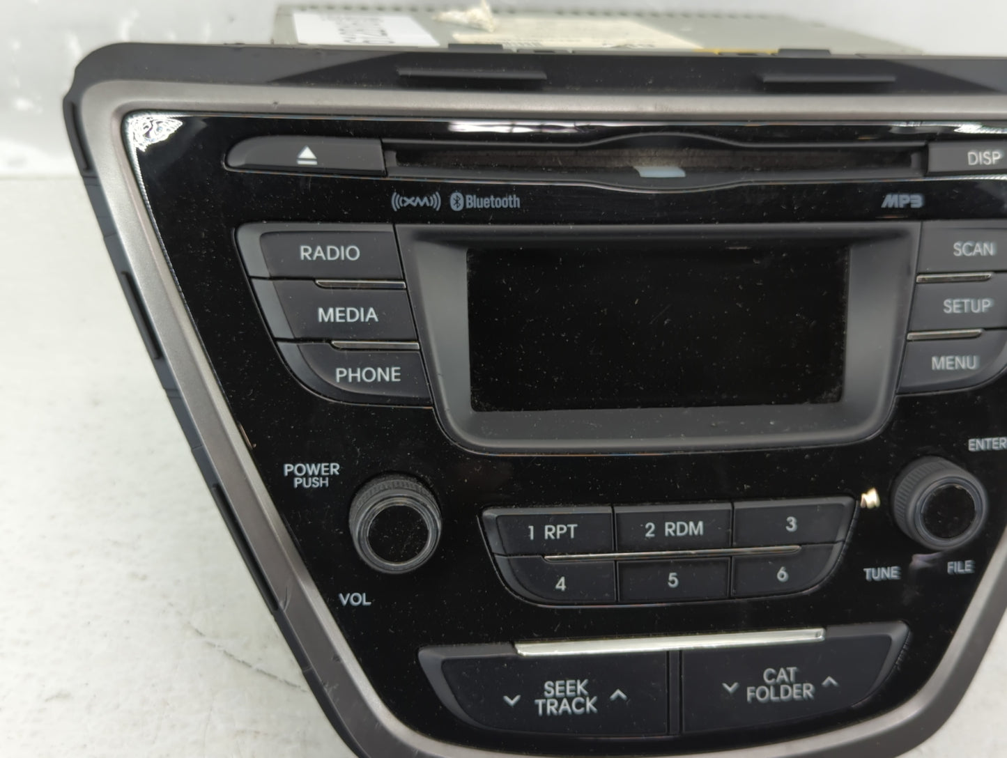 2011-2013 Hyundai Elantra Radio AM FM Cd Player Receiver Replacement P/N:96170-3X165RA5 Fits Fits 2011 2012 2013 OEM Used Au