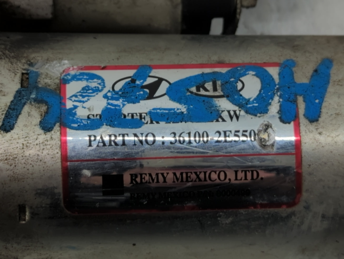 2013-2014 Hyundai Elantra Car Starter Motor Solenoid OEM P/N:36100 2E550 Fits Fits 2012 2013 2014 2015 2016 OEM Used Auto Pa