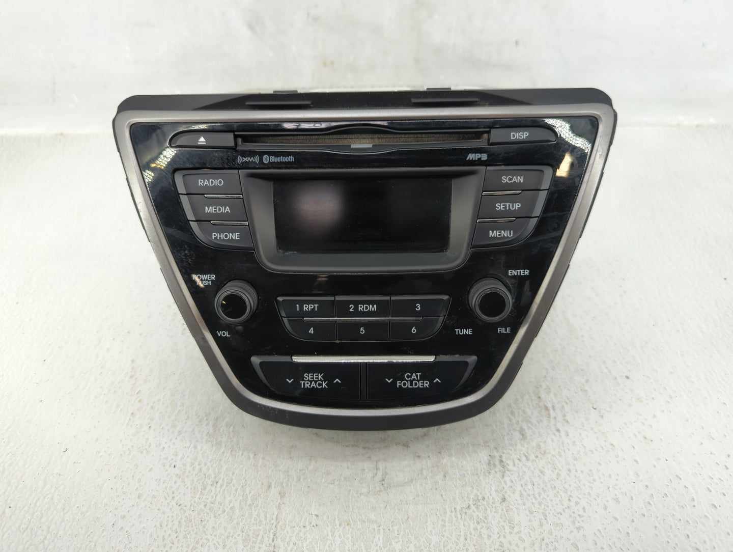 2011-2013 Hyundai Elantra Am Fm Cd Player Radio Receiver - Oemusedautoparts1.com
