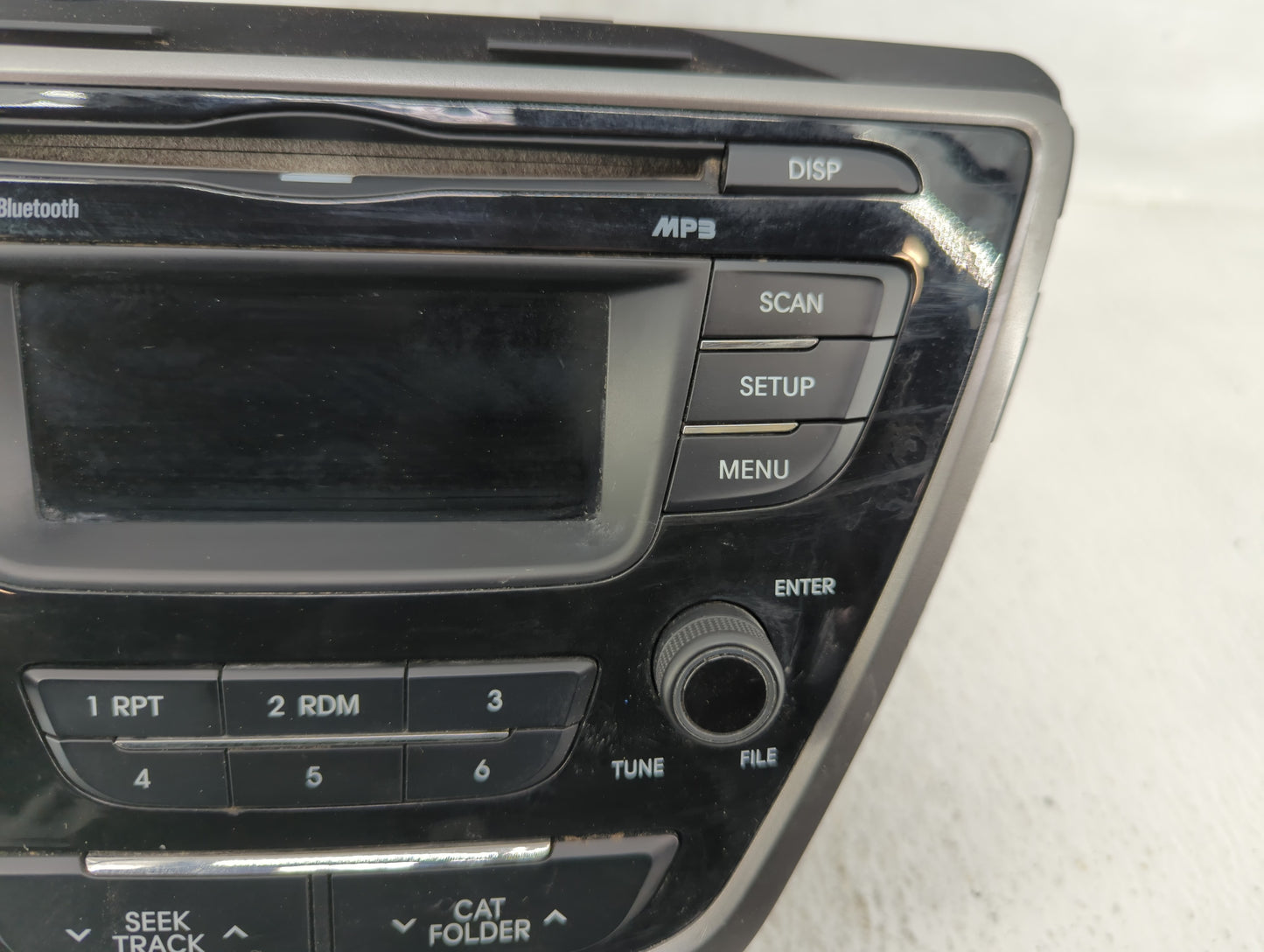 2011-2013 Hyundai Elantra Am Fm Cd Player Radio Receiver - Oemusedautoparts1.com