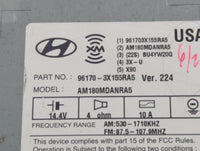 2011-2013 Hyundai Elantra Am Fm Cd Player Radio Receiver 614808 - Oemusedautoparts1.com