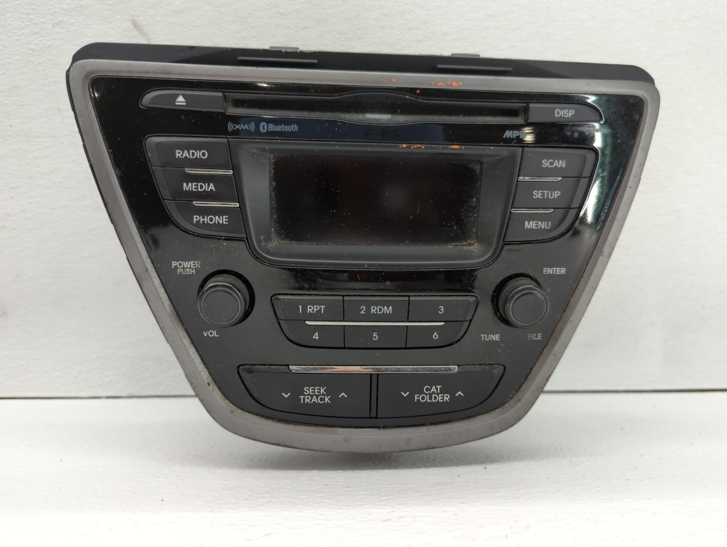 2011-2013 Hyundai Elantra Radio AM FM Cd Player Receiver Replacement P/N:96170-3X165RA5 Fits Fits 2011 2012 2013 OEM Used Au