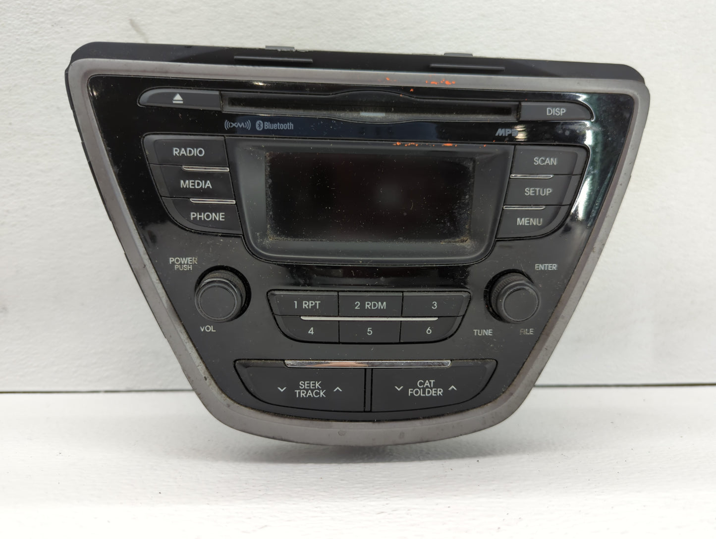 2011-2013 Hyundai Elantra Radio AM FM Cd Player Receiver Replacement P/N:96170-3X165RA5 Fits Fits 2011 2012 2013 OEM Used Au