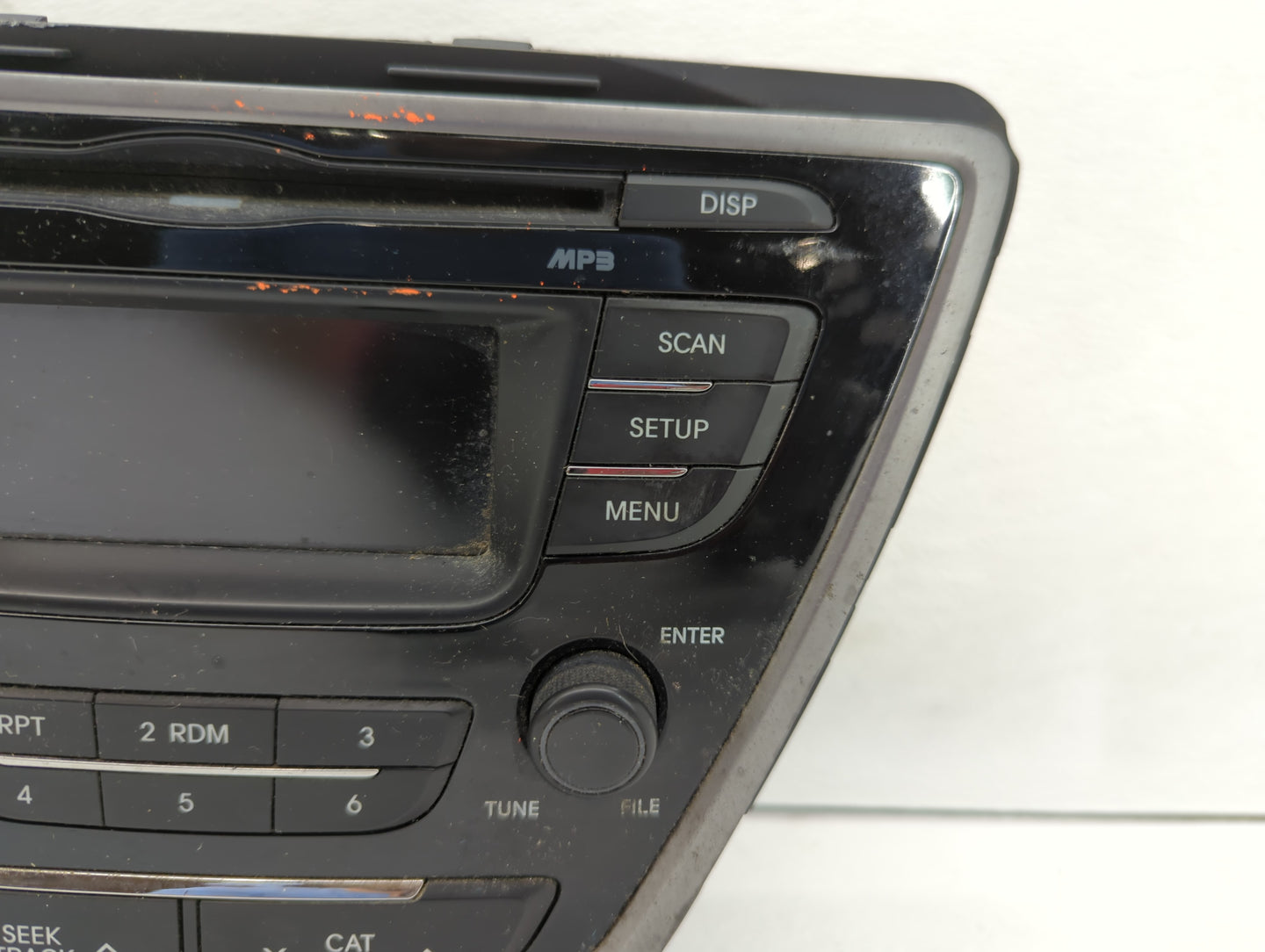 2011-2013 Hyundai Elantra Radio AM FM Cd Player Receiver Replacement P/N:96170-3X165RA5 Fits Fits 2011 2012 2013 OEM Used Au