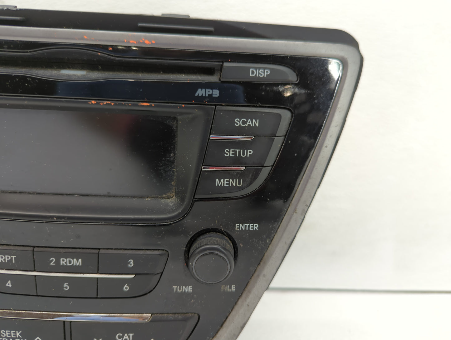 2011-2013 Hyundai Elantra Radio AM FM Cd Player Receiver Replacement P/N:96170-3X165RA5 Fits Fits 2011 2012 2013 OEM Used Au