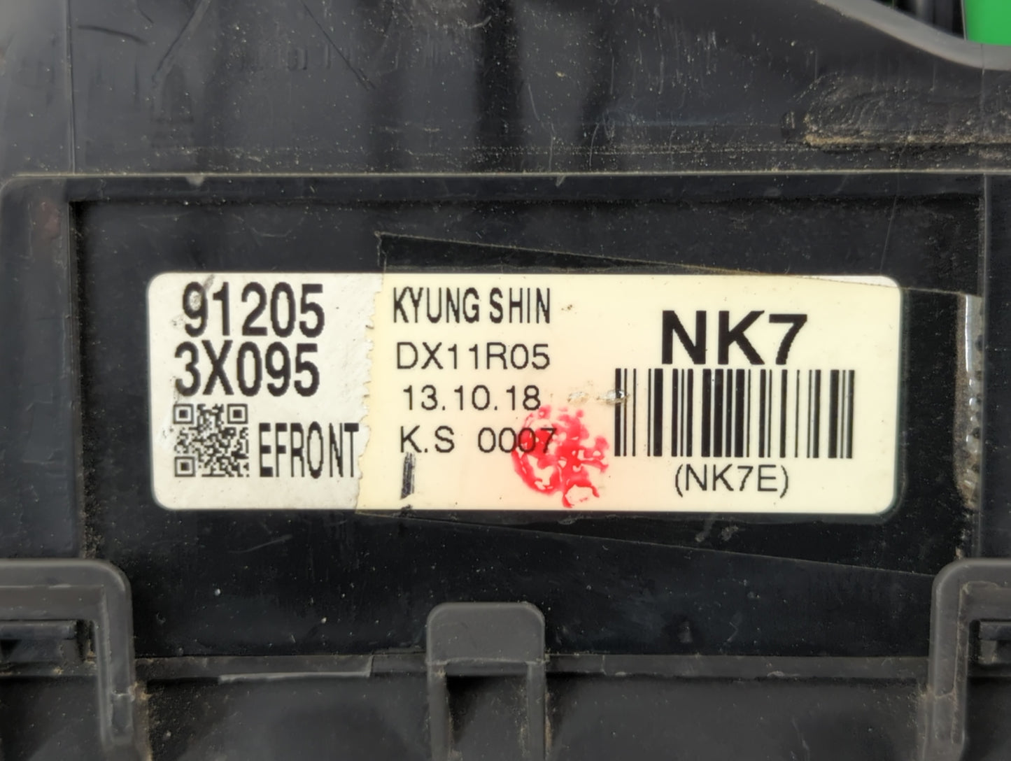 2011-2013 Hyundai Elantra Fusebox Fuse Box Panel Relay Module P/N:91205 3X095 Fits Fits 2011 2012 2013 OEM Used Auto Parts -