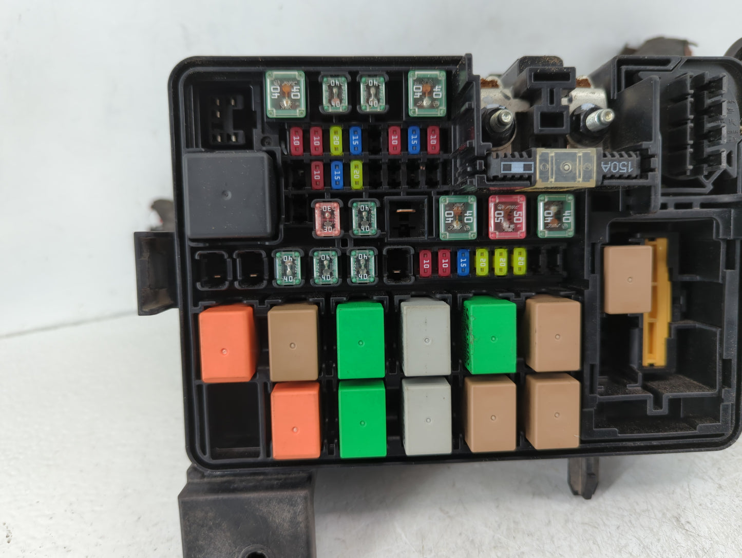 2011-2013 Hyundai Elantra Fusebox Fuse Box Panel Relay Module P/N:91205 H9120 Fits Fits 2011 2012 2013 OEM Used Auto Parts -