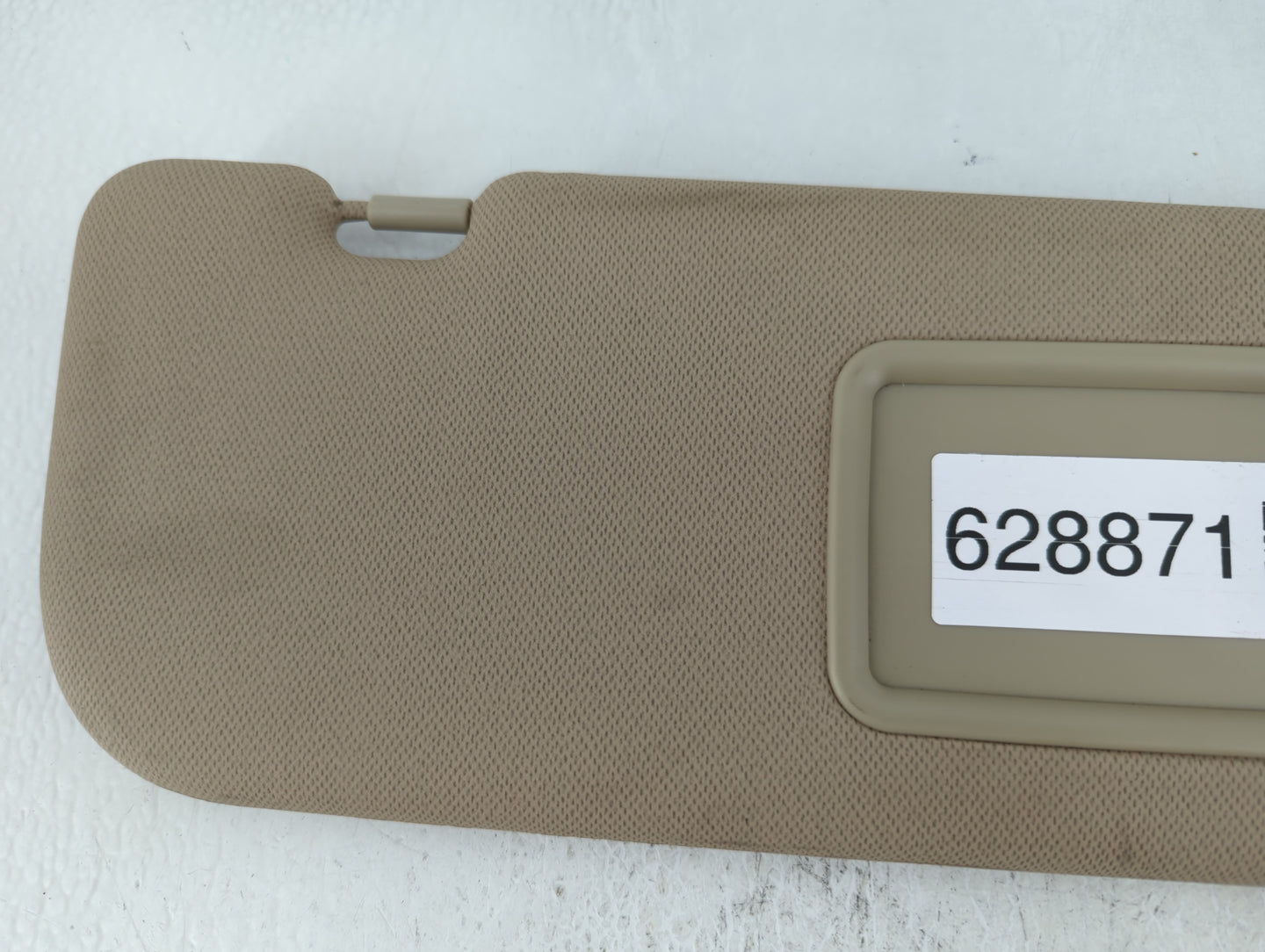 2011-2013 Hyundai Elantra Sun Visor Shade Replacement Passenger Right Mirror Fits Fits 2011 2012 2013 OEM Used Auto Parts - 