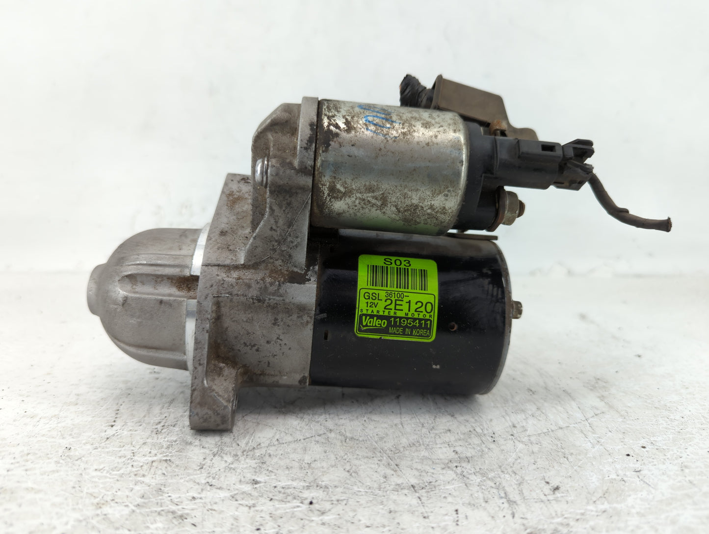 2013-2014 Hyundai Elantra Car Starter Motor Solenoid OEM P/N:36100-2E120 Fits Fits 2012 2013 2014 2015 2016 OEM Used Auto Pa