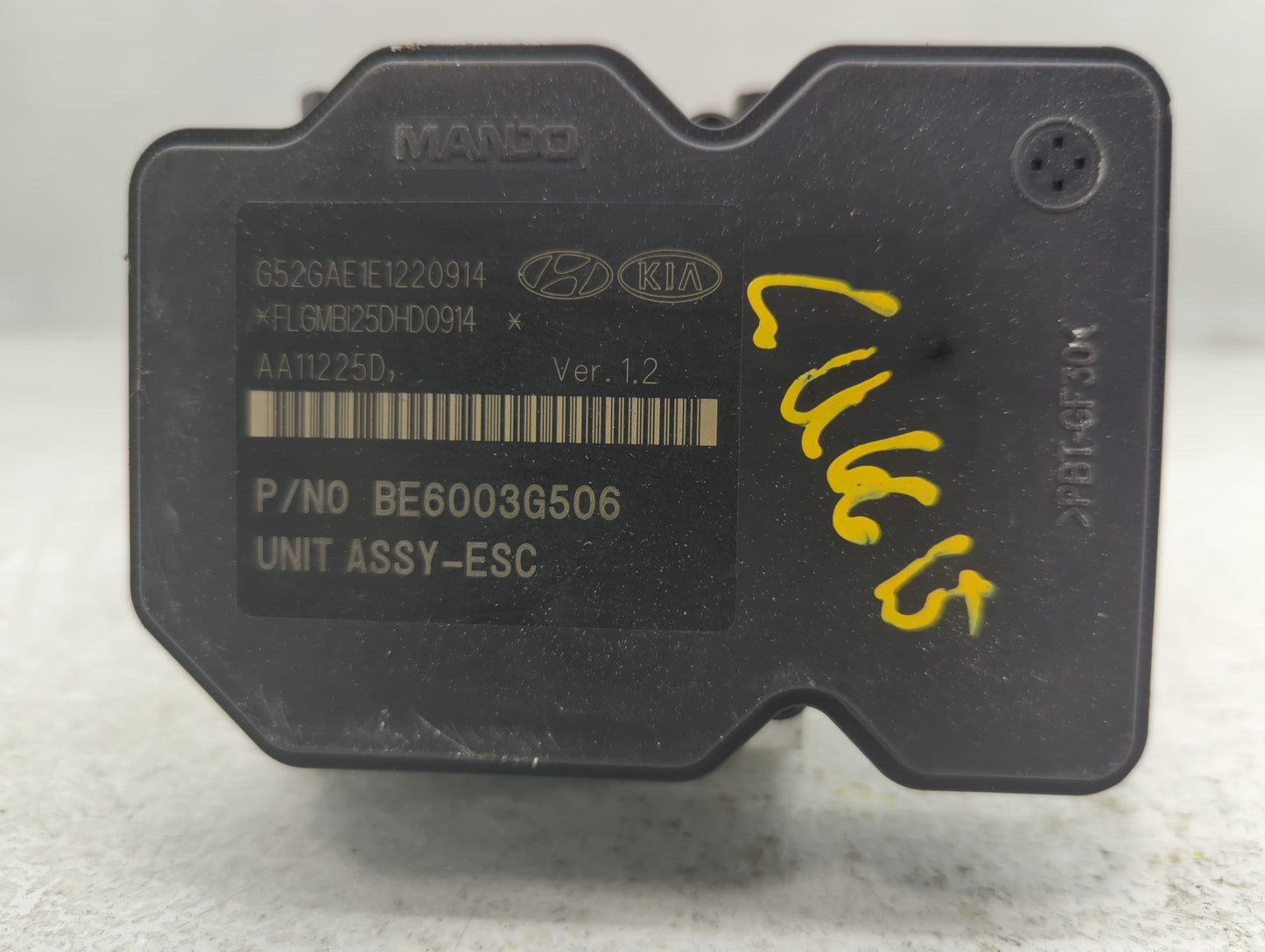 2011-2013 Hyundai Elantra ABS Pump Control Module Replacement P/N:BH6013G503 58920-3X650 Fits Fits 2011 2012 2013 OEM Used A