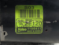 2013-2014 Hyundai Elantra Car Starter Motor Solenoid OEM P/N:36100-2E120 Fits Fits 2012 2013 2014 2015 2016 OEM Used Auto Pa