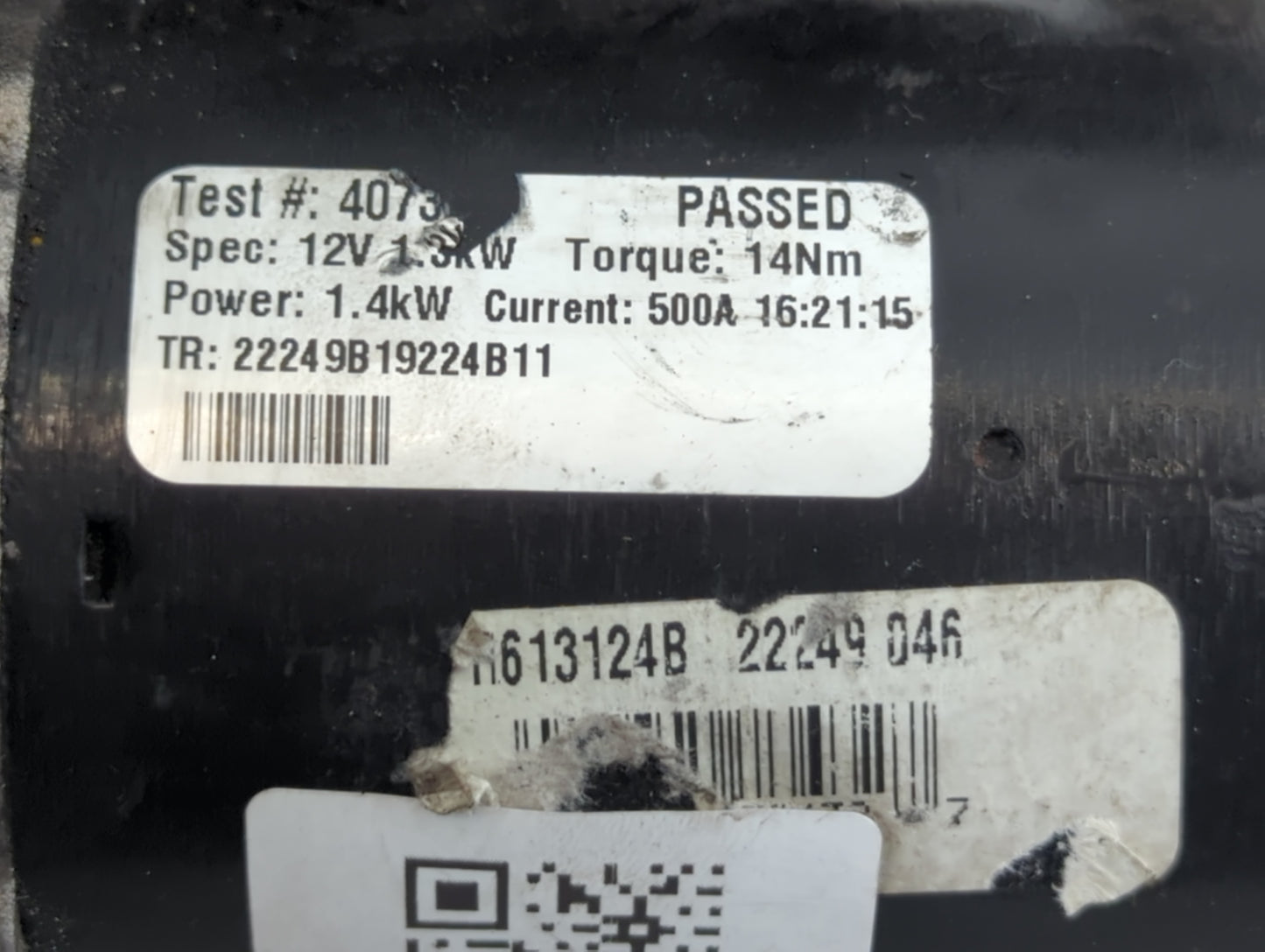 2013-2014 Hyundai Elantra Car Starter Motor Solenoid OEM P/N:36100-2E55 Fits Fits 2012 2013 2014 2015 2016 OEM Used Auto Par