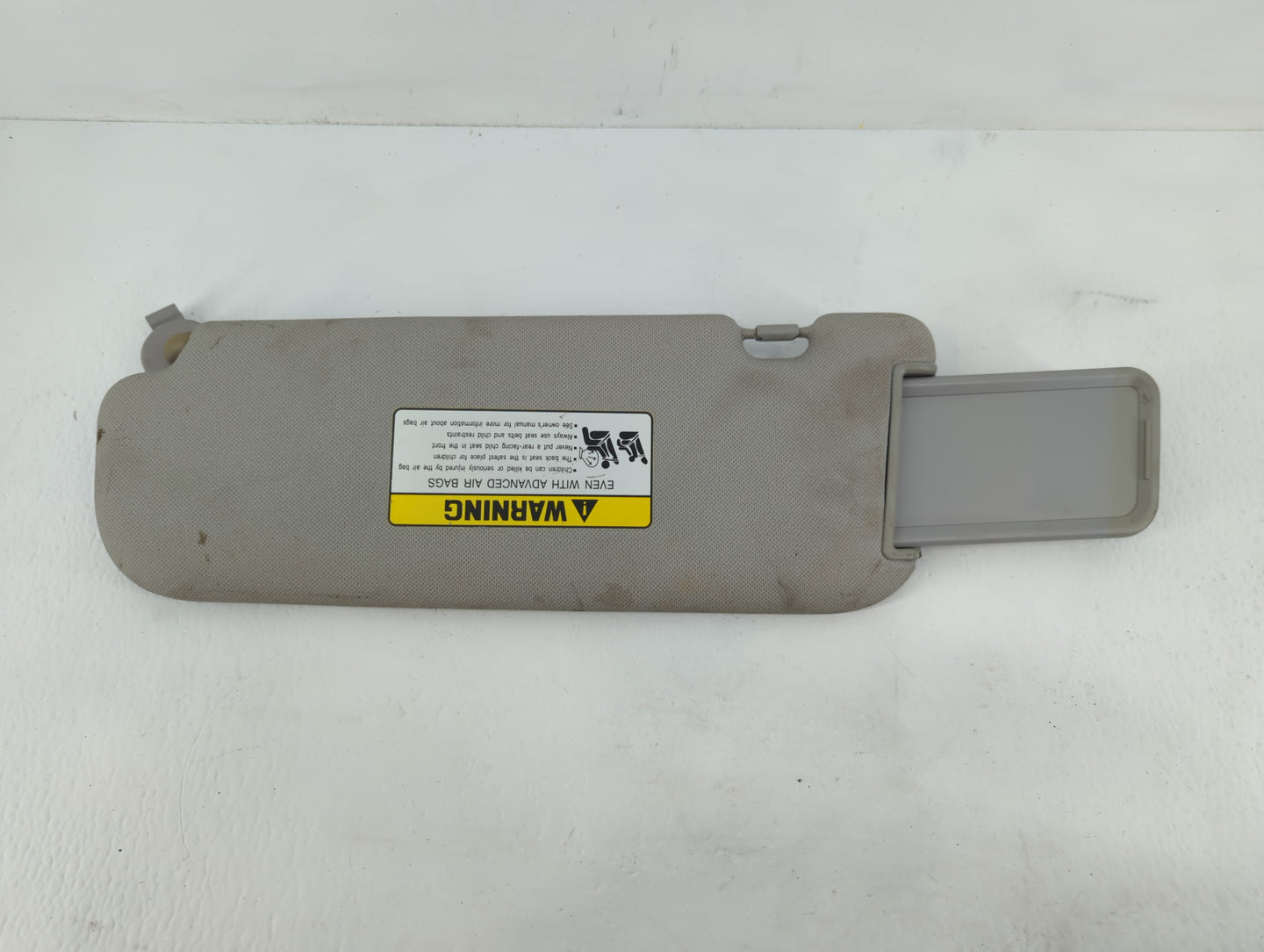 2011-2013 Hyundai Elantra Sun Visor Shade Replacement Passenger Right Mirror Fits Fits 2011 2012 2013 OEM Used Auto Parts - 