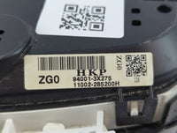 2013 Hyundai Elantra Instrument Cluster Speedometer Gauges P/N:94001-3X275 Fits OEM Used Auto Parts - Oemusedautoparts1.com