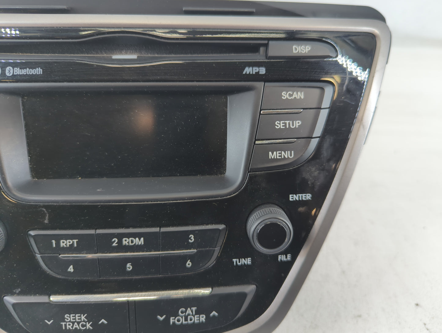 2013-2013 Hyundai Elantra Am Fm Cd Player Radio Receiver - Oemusedautoparts1.com