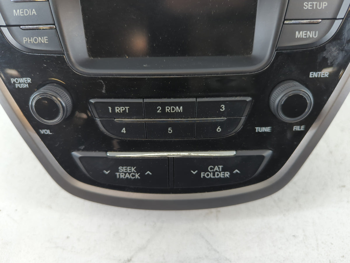2013-2013 Hyundai Elantra Am Fm Cd Player Radio Receiver 674085 - Oemusedautoparts1.com