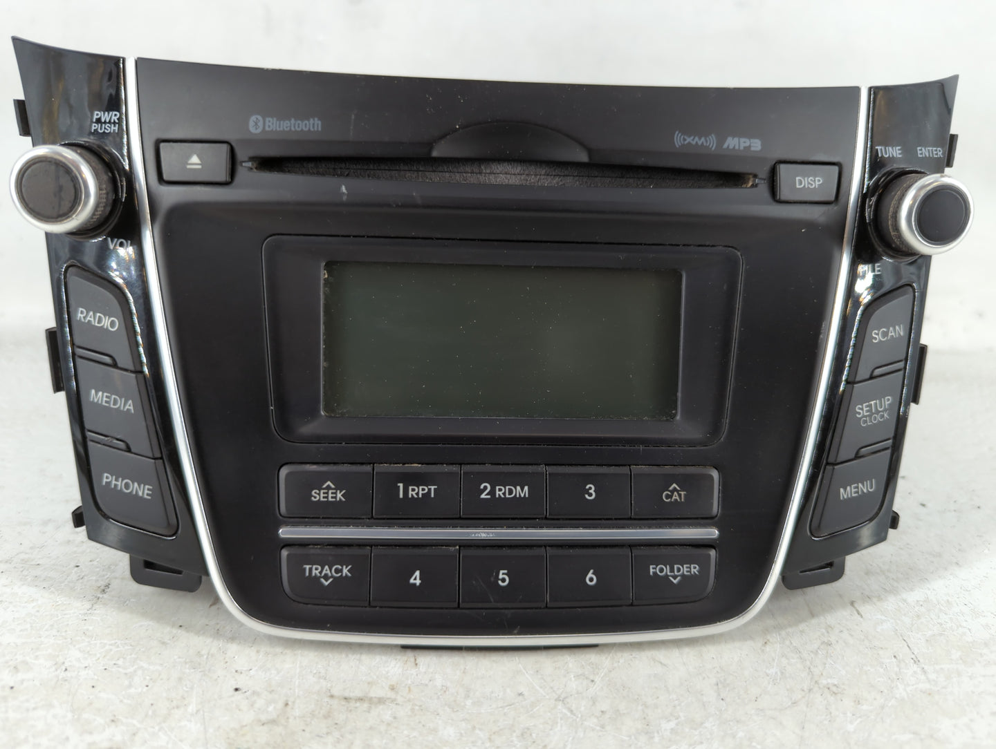 2013-2015 Hyundai Elantra Radio AM FM Cd Player Receiver Replacement P/N:96170-A5170GU Fits Fits 2013 2014 2015 OEM Used Aut