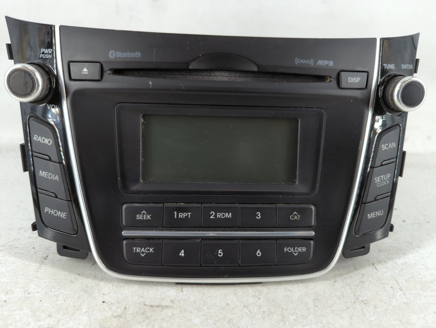 2013-2015 Hyundai Elantra Radio AM FM Cd Player Receiver Replacement P/N:96170-A5170GU Fits Fits 2013 2014 2015 OEM Used Aut