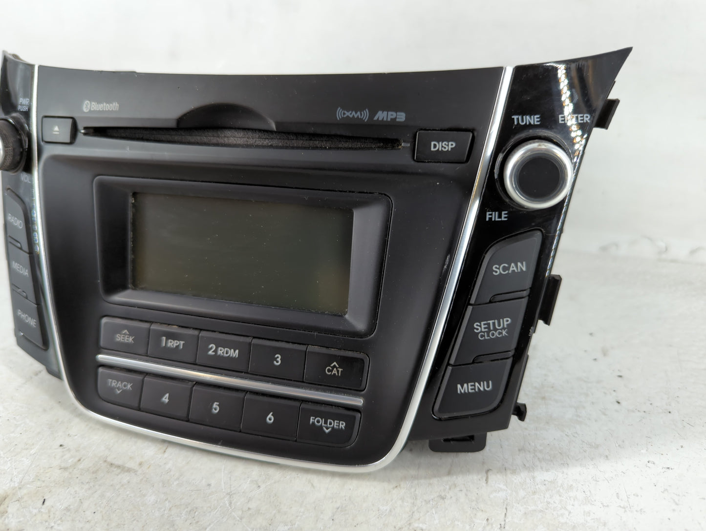 2013-2015 Hyundai Elantra Radio AM FM Cd Player Receiver Replacement P/N:96170-A5170GU Fits Fits 2013 2014 2015 OEM Used Aut