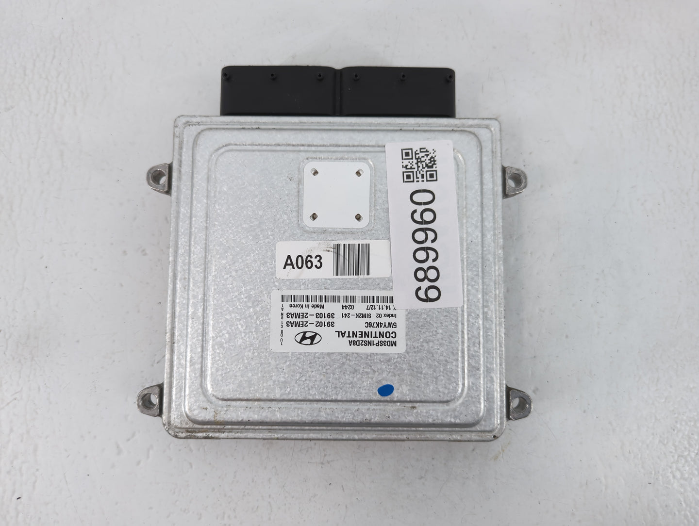 2011-2013 Hyundai Elantra PCM Engine Control Computer ECU ECM PCU OEM P/N:39103-2EMA3 39102-2EMA3 Fits Fits 2011 2012 2013 O