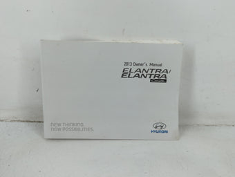 compare product 2013 Hyundai Elantra Owners Manual Book Guide P/N:A3X0-EU25D OEM Used Auto Parts