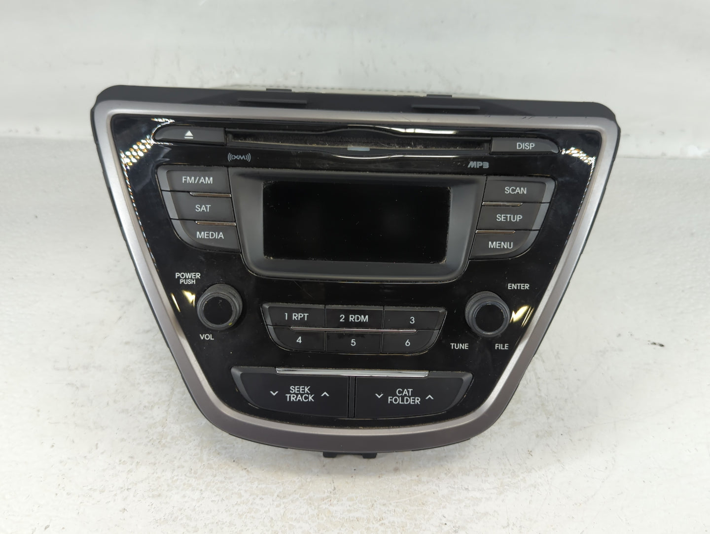 2013-2013 Hyundai Elantra Am Fm Cd Player Radio Receiver - Oemusedautoparts1.com