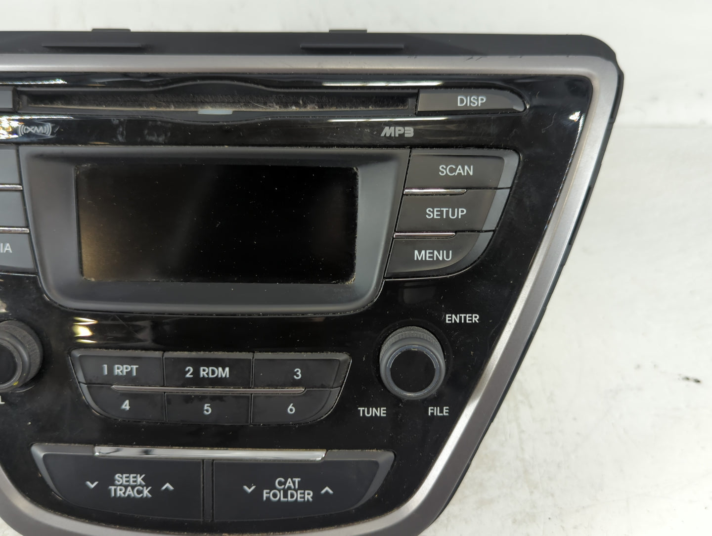 2013-2013 Hyundai Elantra Am Fm Cd Player Radio Receiver - Oemusedautoparts1.com