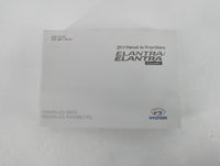 2013 Hyundai Elantra Owners Manual Book Guide P/N:A3X0-EC32G OEM Used Auto Parts - Oemusedautoparts1.com