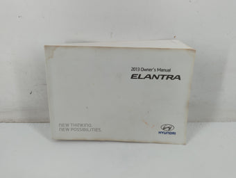 compare product 2013 Hyundai Elantra Owners Manual Book Guide P/N:A3Y0-EC28D OEM Used Auto Parts