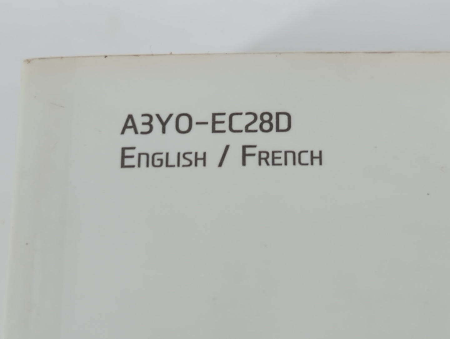 2013 Hyundai Elantra Owners Manual Book Guide P/N:A3Y0-EC28D OEM Used Auto Parts - Oemusedautoparts1.com