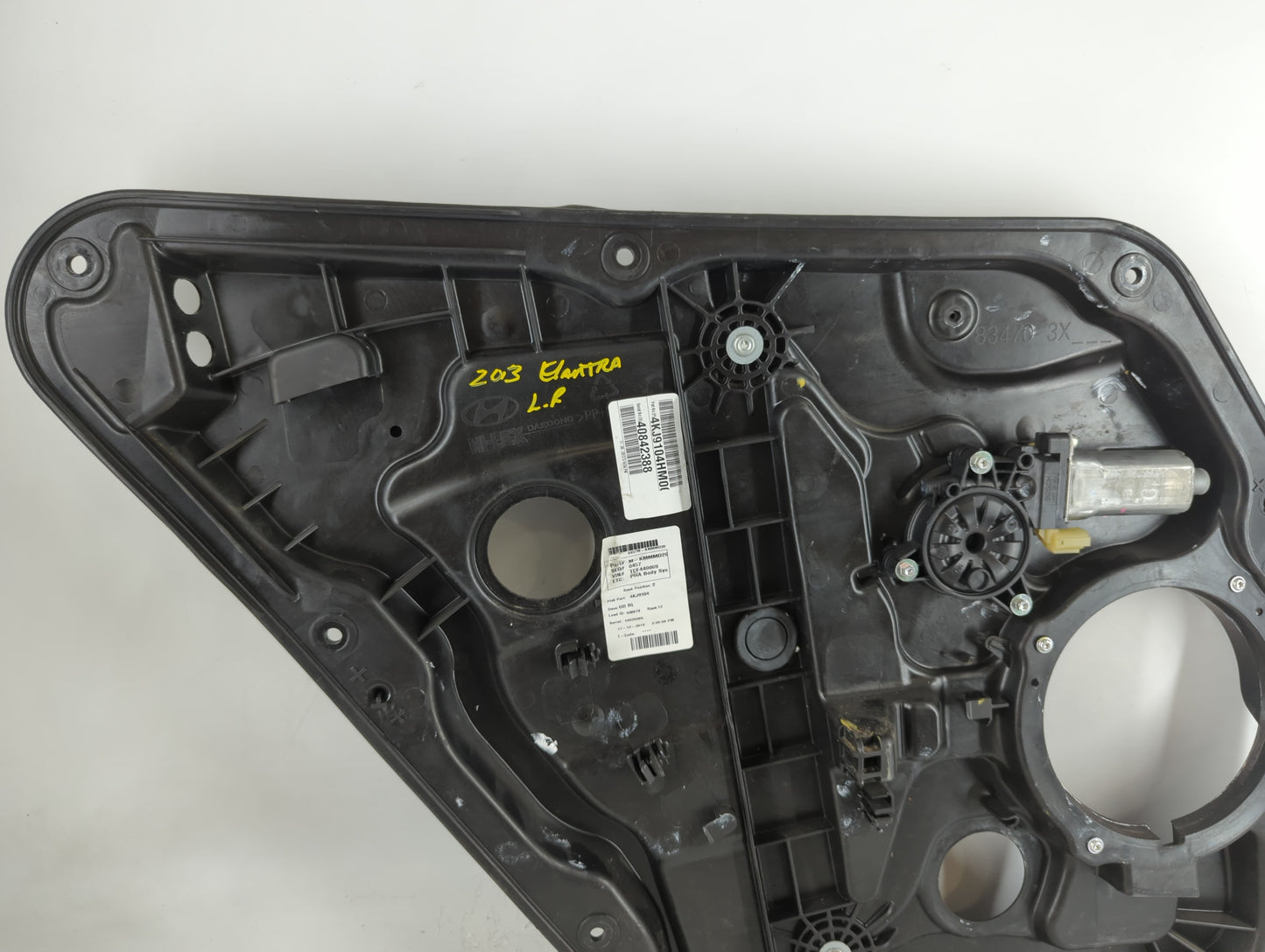 2013 Hyundai Elantra Driver Left Front Window Regulator - Oemusedautoparts1.com