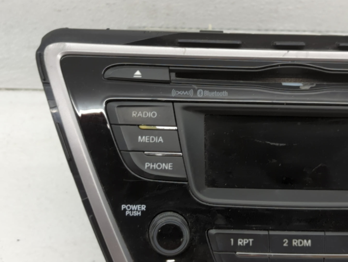 2013 Hyundai Elantra Radio AM FM Cd Player Receiver Replacement P/N:96170-3X165RA5 Fits OEM Used Auto Parts - Oemusedautopar