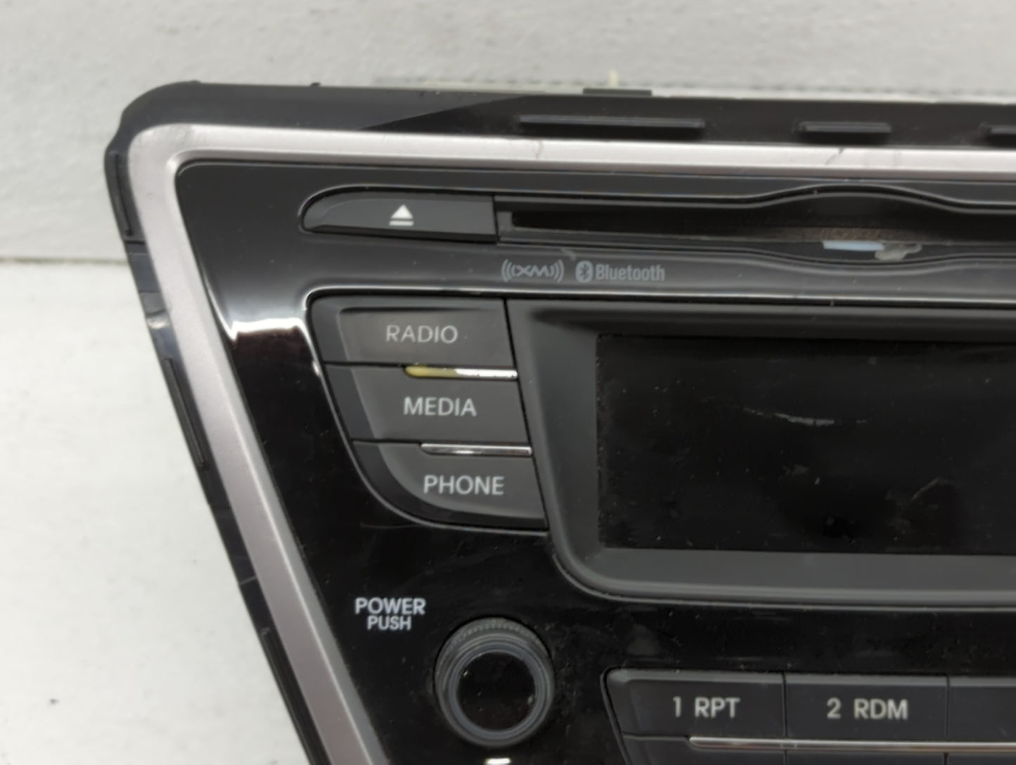 2013 Hyundai Elantra Radio AM FM Cd Player Receiver Replacement P/N:96170-3X165RA5 Fits OEM Used Auto Parts - Oemusedautopar