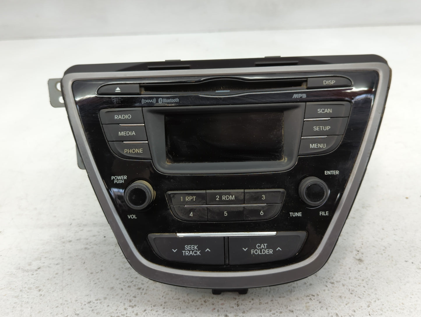 2013-2013 Hyundai Elantra Am Fm Cd Player Radio Receiver - Oemusedautoparts1.com