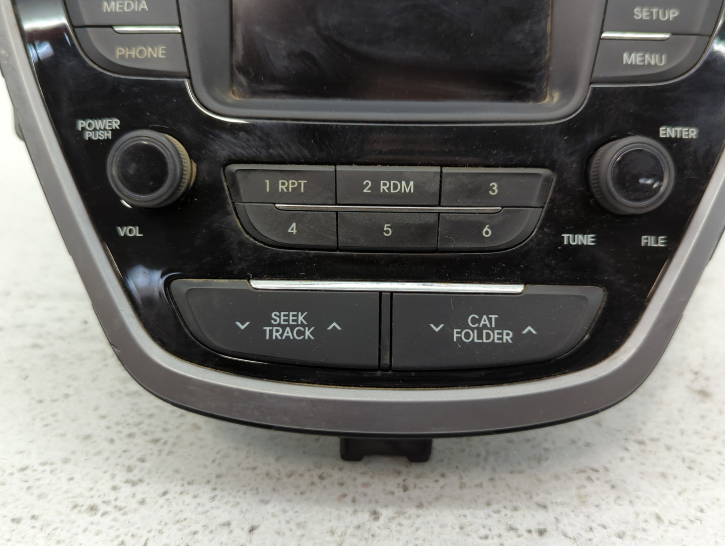 2013-2013 Hyundai Elantra Am Fm Cd Player Radio Receiver - Oemusedautoparts1.com