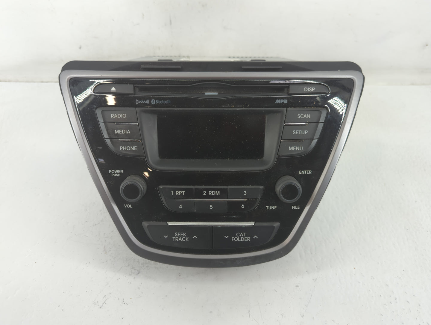 2011-2013 Hyundai Elantra Radio AM FM Cd Player Receiver Replacement P/N:96170-3X165RA5 Fits Fits 2011 2012 2013 OEM Used Au