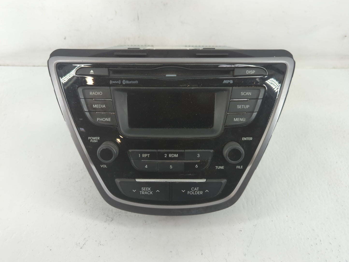 2011-2013 Hyundai Elantra Radio AM FM Cd Player Receiver Replacement P/N:96170-3X165RA5 Fits Fits 2011 2012 2013 OEM Used Au