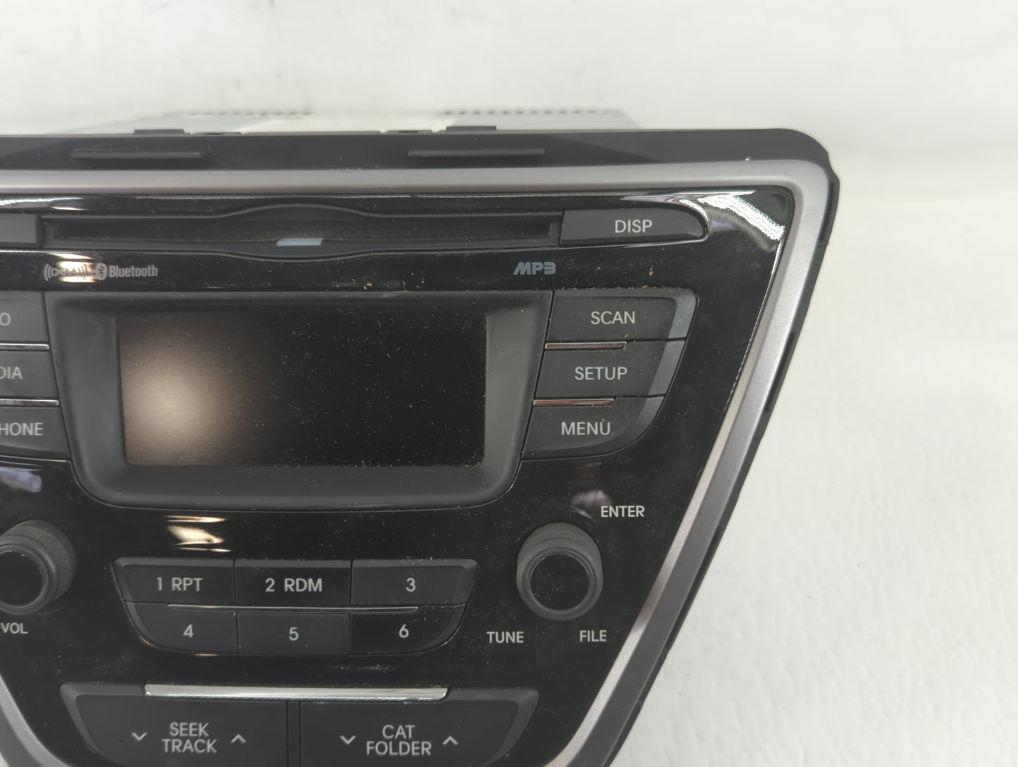 2011-2013 Hyundai Elantra Radio AM FM Cd Player Receiver Replacement P/N:96170-3X165RA5 Fits Fits 2011 2012 2013 OEM Used Au