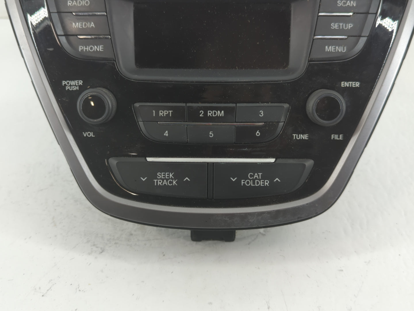 2011-2013 Hyundai Elantra Radio AM FM Cd Player Receiver Replacement P/N:96170-3X165RA5 Fits Fits 2011 2012 2013 OEM Used Au