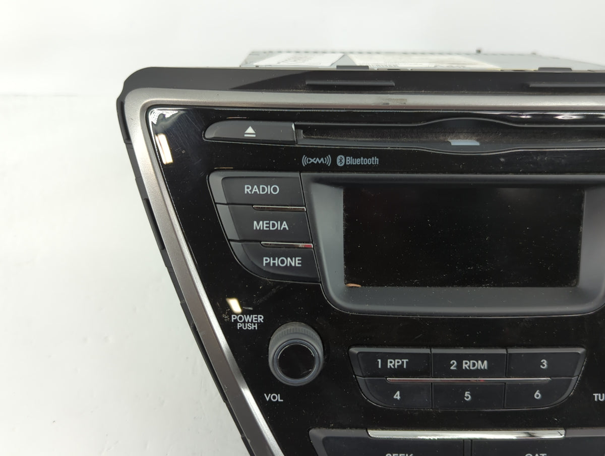 2013-2013 Hyundai Elantra Am Fm Cd Player Radio Receiver 726889 - Oemusedautoparts1.com