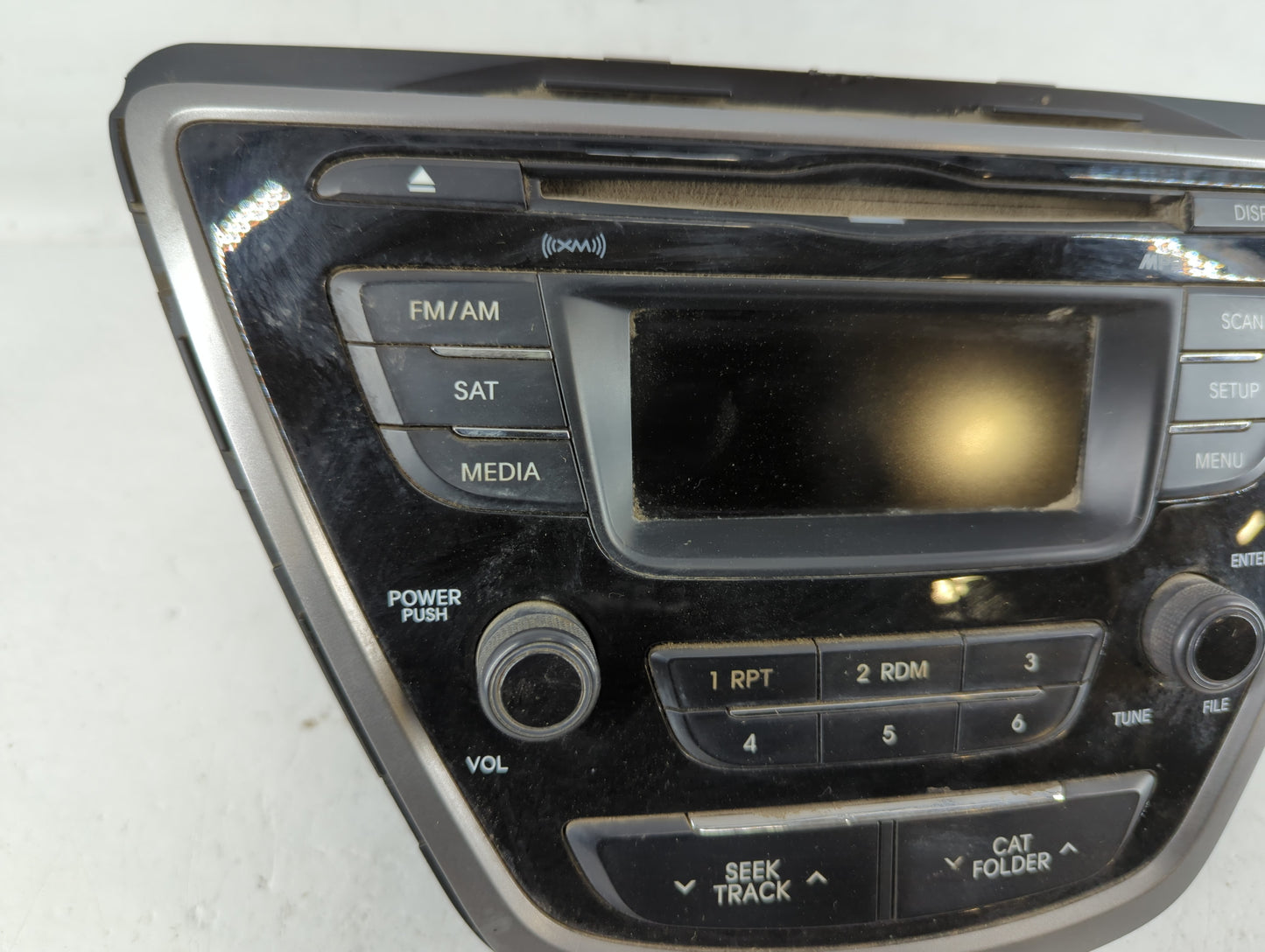 2013-2013 Hyundai Elantra Am Fm Cd Player Radio Receiver - Oemusedautoparts1.com