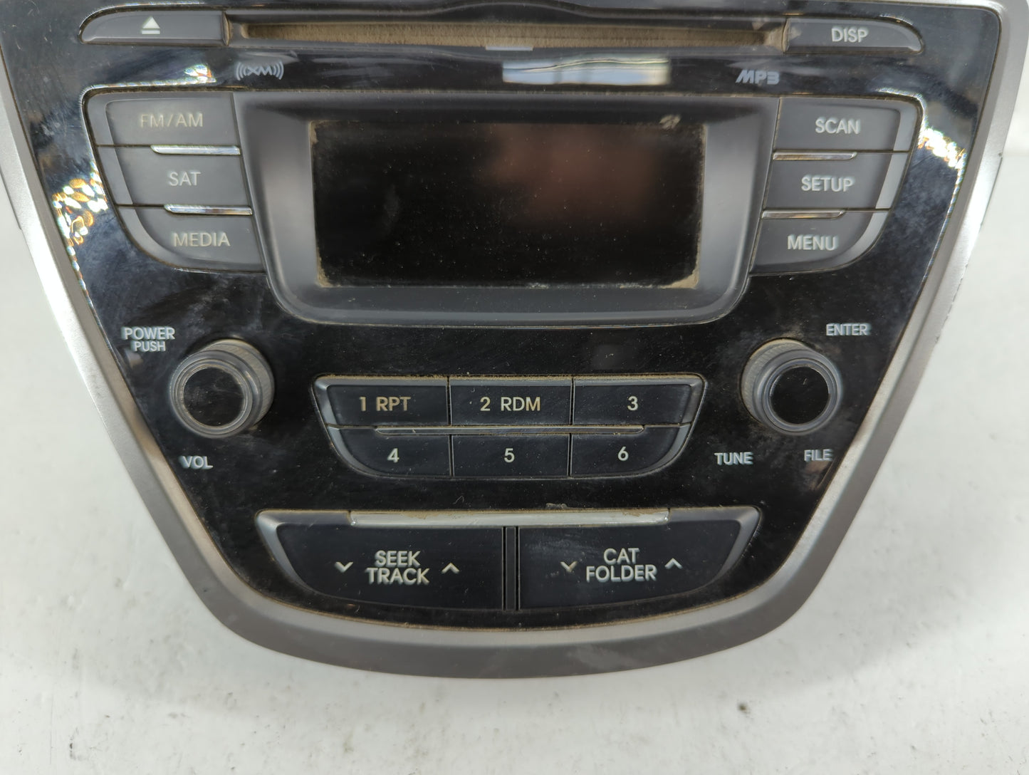 2013-2013 Hyundai Elantra Am Fm Cd Player Radio Receiver - Oemusedautoparts1.com