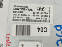 2013 Hyundai Elantra PCM Engine Control Computer ECU ECM PCU OEM P/N:39102-2EGB3 Fits OEM Used Auto Parts - Oemusedautoparts