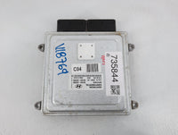 2013 Hyundai Elantra PCM Engine Control Computer ECU ECM PCU OEM P/N:39102-2EGB3 Fits OEM Used Auto Parts - Oemusedautoparts