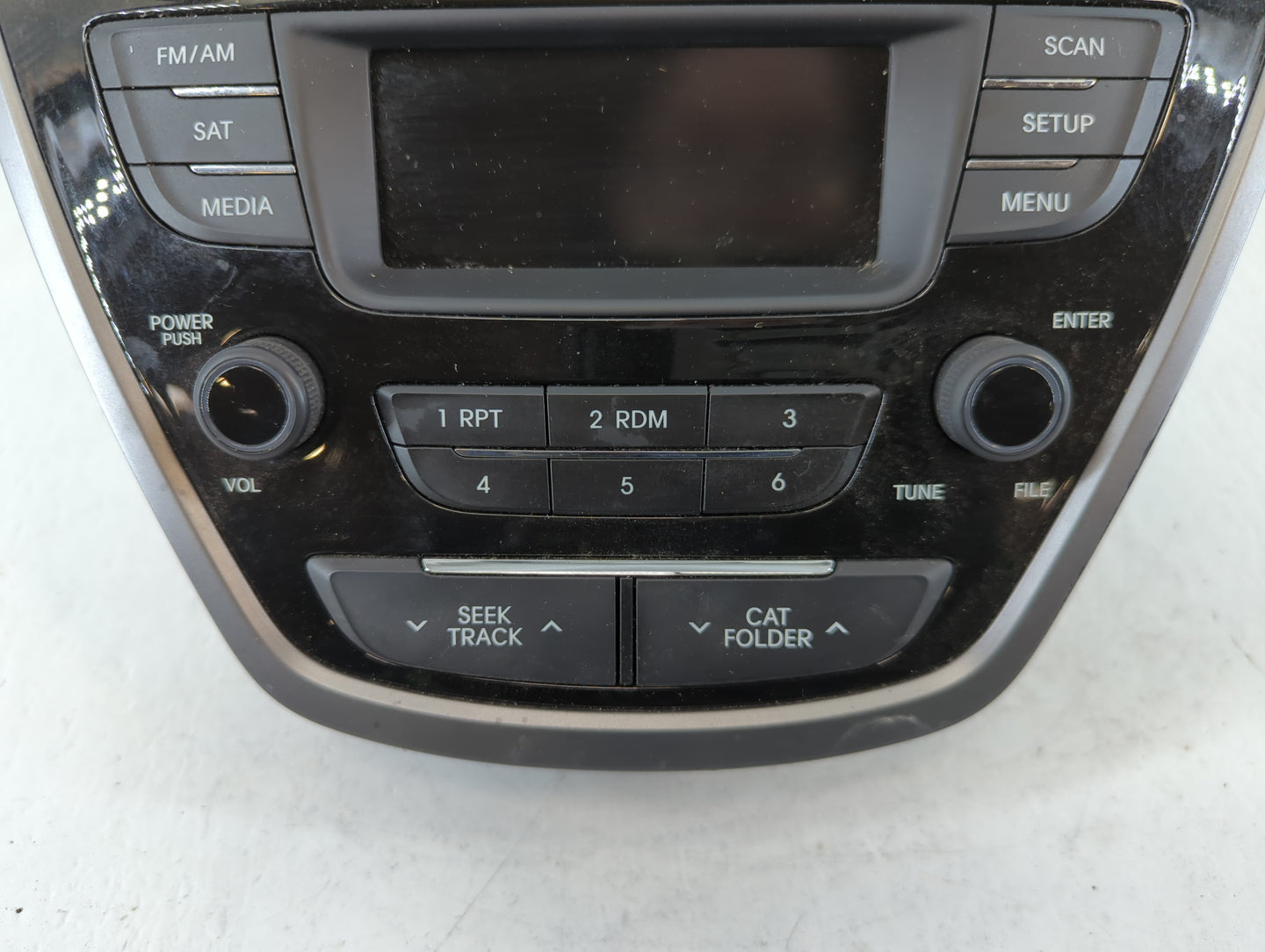 2011-2013 Hyundai Elantra Am Fm Cd Player Radio Receiver - Oemusedautoparts1.com
