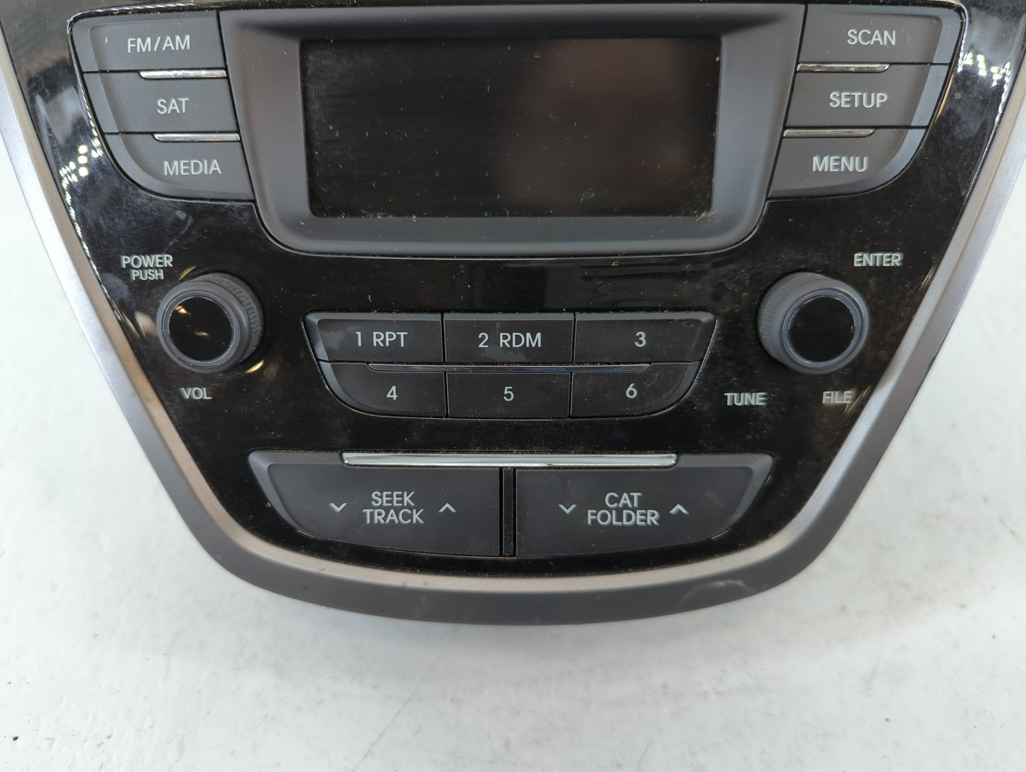 2011-2013 Hyundai Elantra Am Fm Cd Player Radio Receiver - Oemusedautoparts1.com