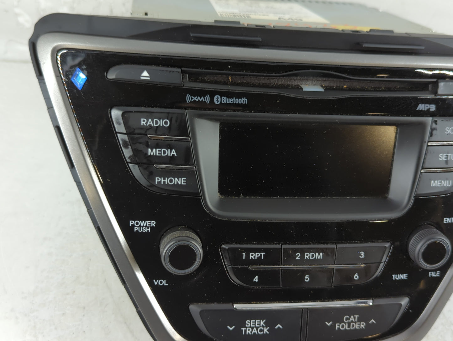 2013-2013 Hyundai Elantra Am Fm Cd Player Radio Receiver - Oemusedautoparts1.com